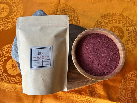 Premium Red Sandalwood Powder| 3 oz | India | Pterocarpus santalinus | Rakta Chandana