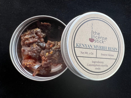 Kenyan Myrrh Resin | Commiphora myrrha| 1 ounce | Natural Tree Resin | Kenya| Premium Quality Myrrh Resin | Wildcrafted Myrrh Gum|