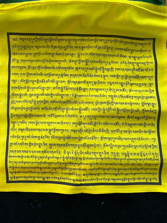 Repelling the Invading Hordes Prayer Flags | Tibetan Prayer Flags | 13 x 13 | Set of 25 | Mag Dok